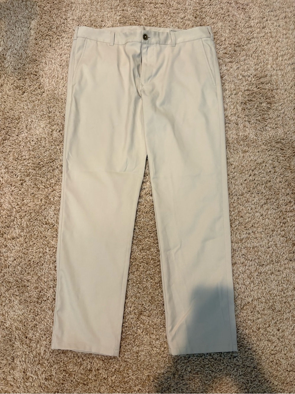 Mizzen+Main Light Cream Chino Pants